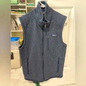 Patagonia Navy Fleece Better Sweater Vest
